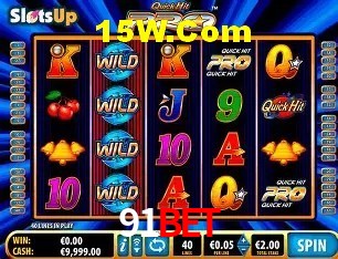 Biblioteca de slots populares na 91Bet